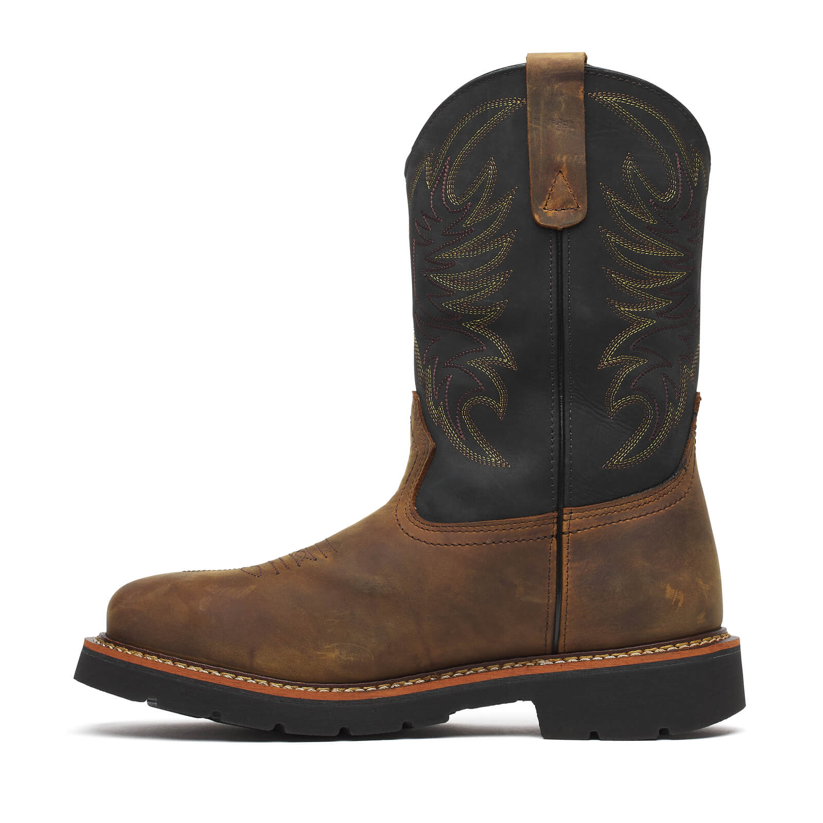 Western Work Series Square Toe Wellington 11" Waterproof Safety Toe Boot