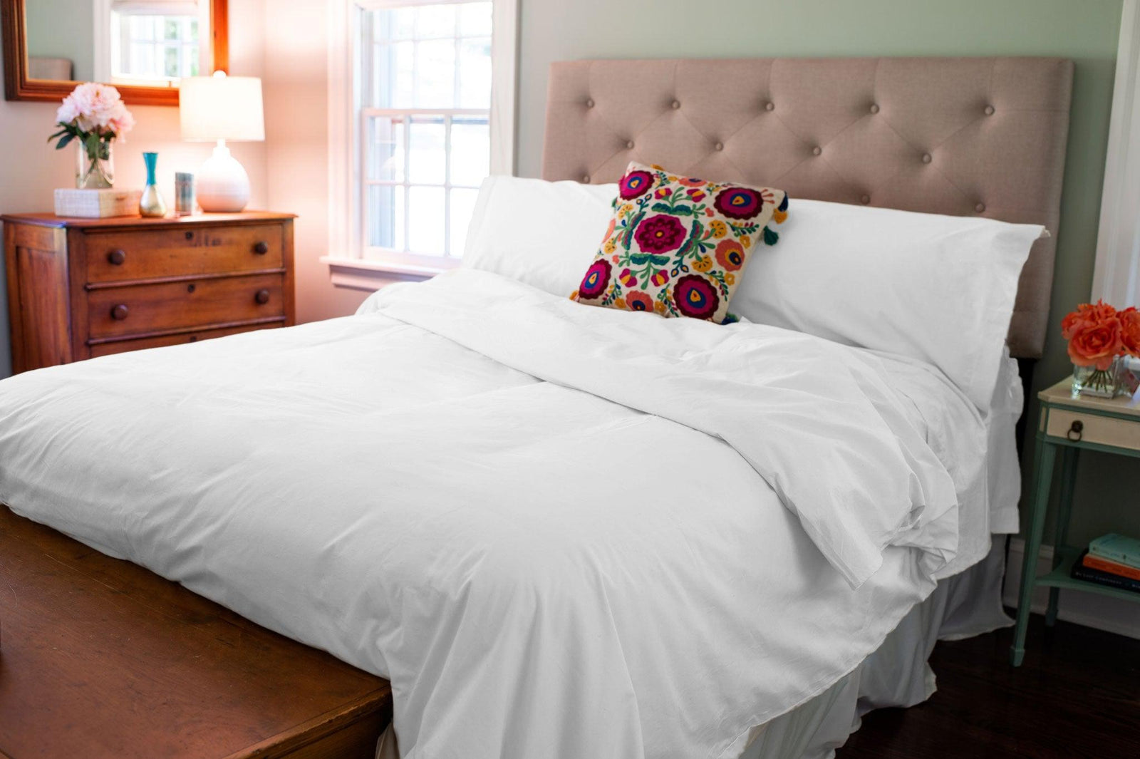 American Made Cotton Duvet Cover Set
