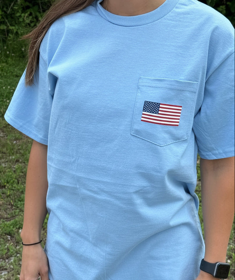 Heavyweight 250 Years of Freedom Pocket T-Shirt