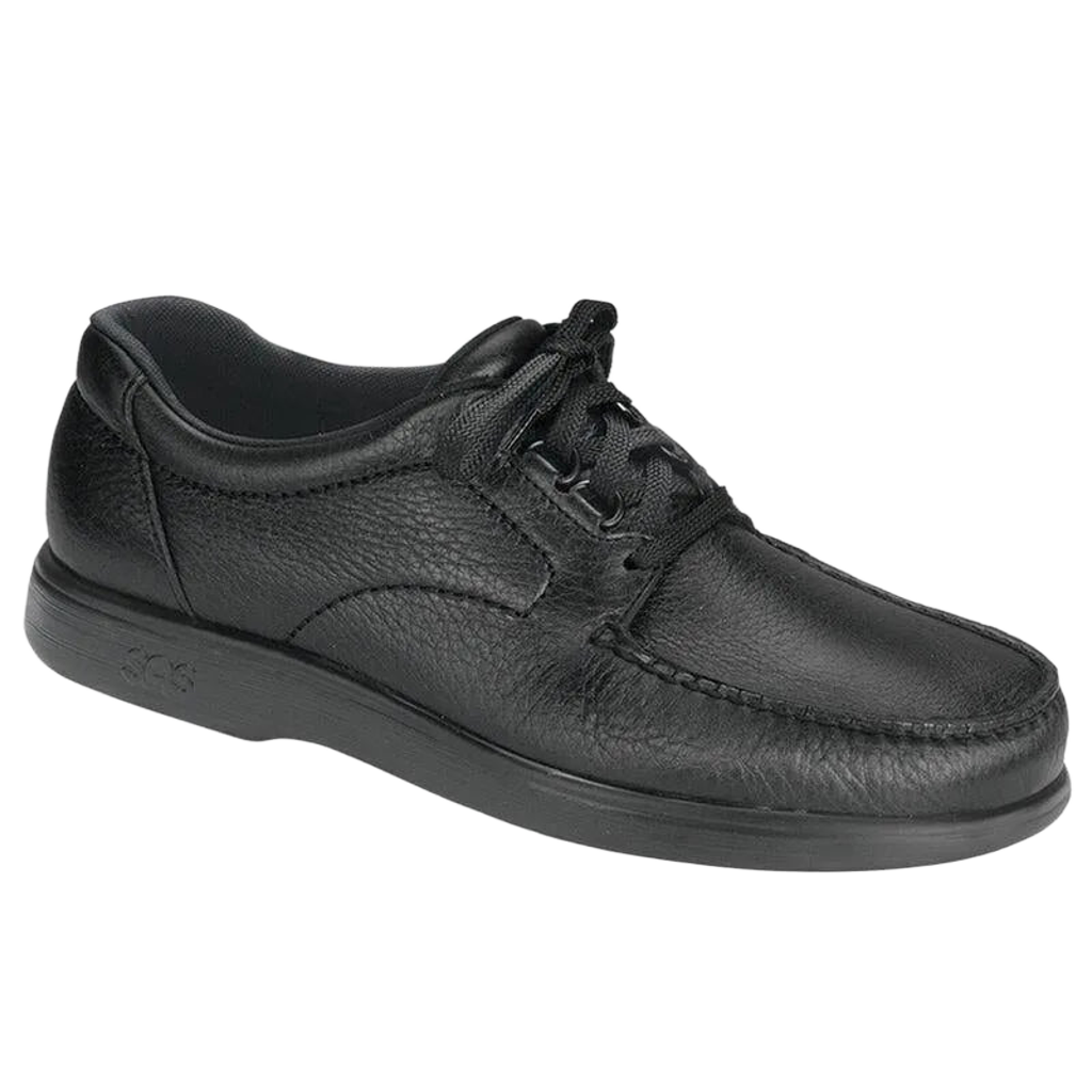 SAS Men's Black Bout Time Lace Up Loafer