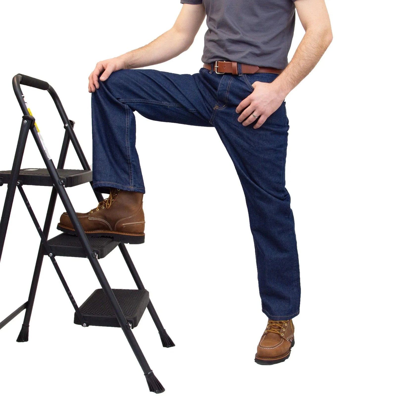 Discontinued Sizes - AA701D - Men's Boot Cut Jean with Gusset - Dark Stonewash All American Clothing Co.