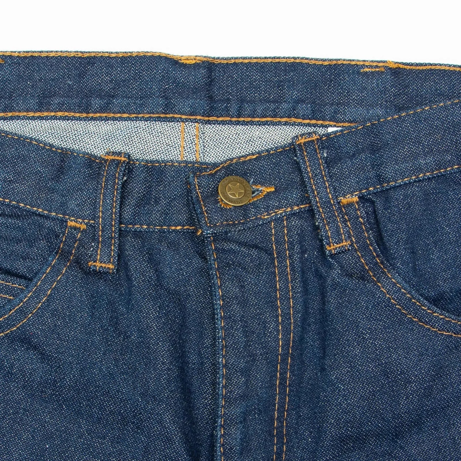 Discontinued Sizes - AA701D - Men's Boot Cut Jean with Gusset - Dark Stonewash All American Clothing Co.