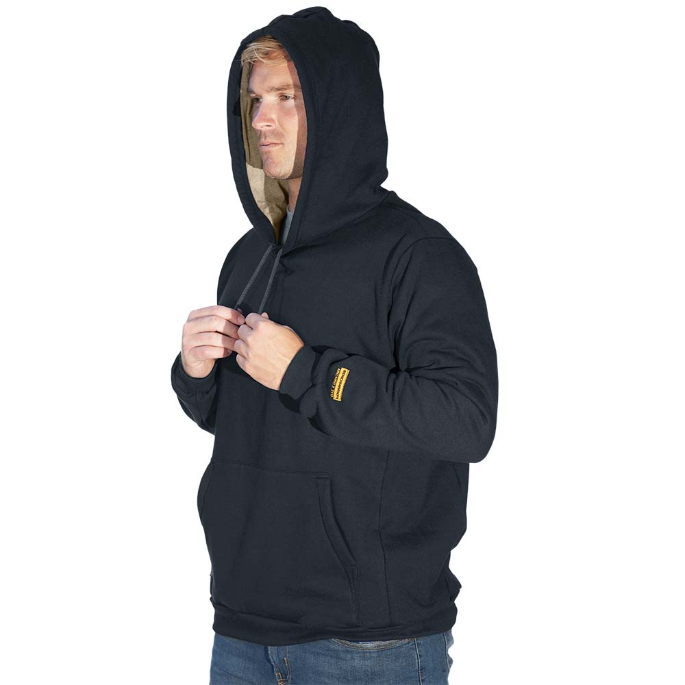 FR Black Pullover Hoodie