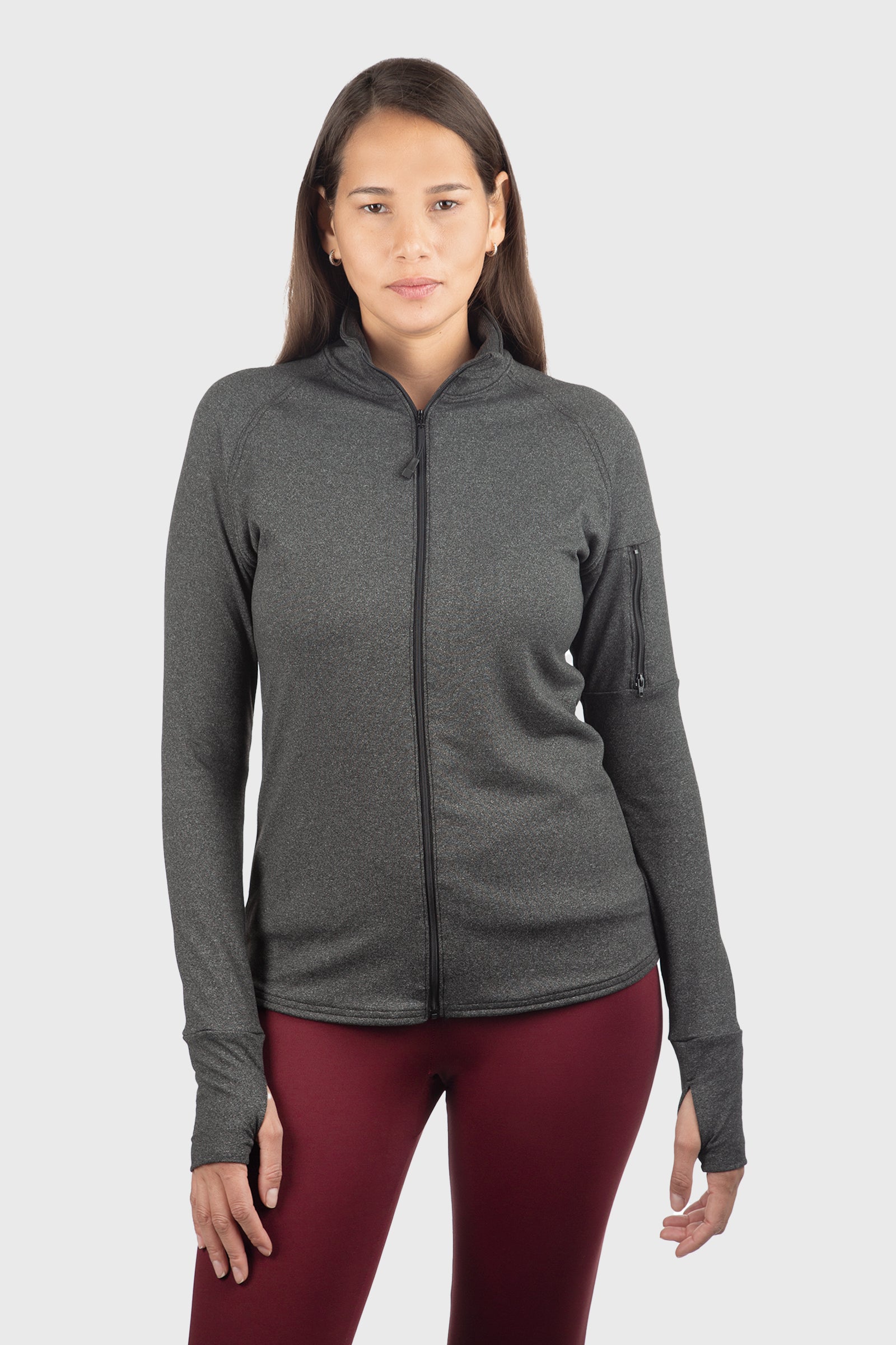 Full HEATR® SoftTECH™ Jacket - Charcoal