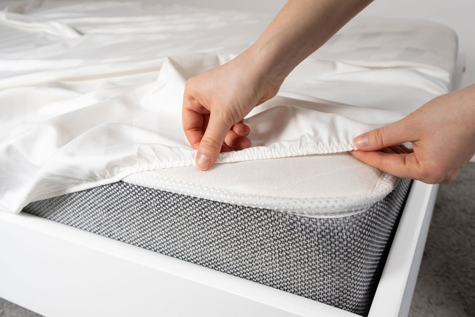 American Made Herringbone Weave Cotton Blanket