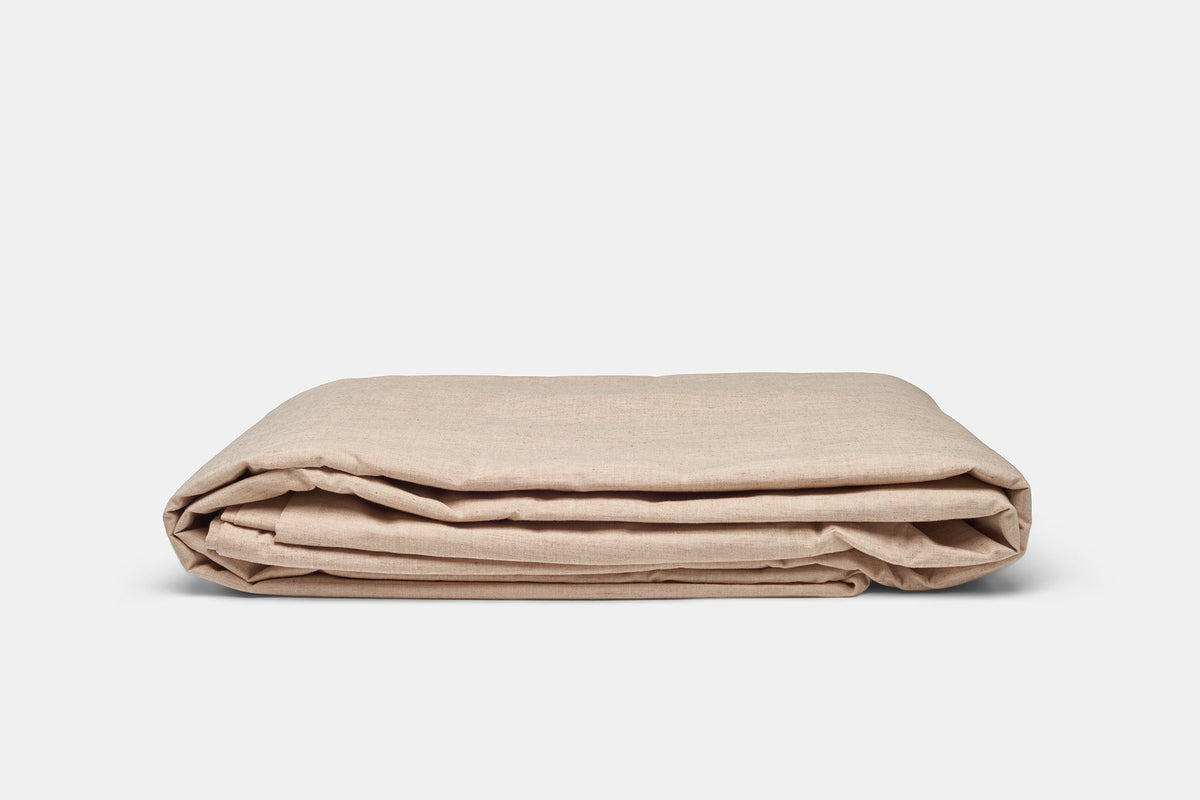 American Made Colored Cotton Duvet Cover Set