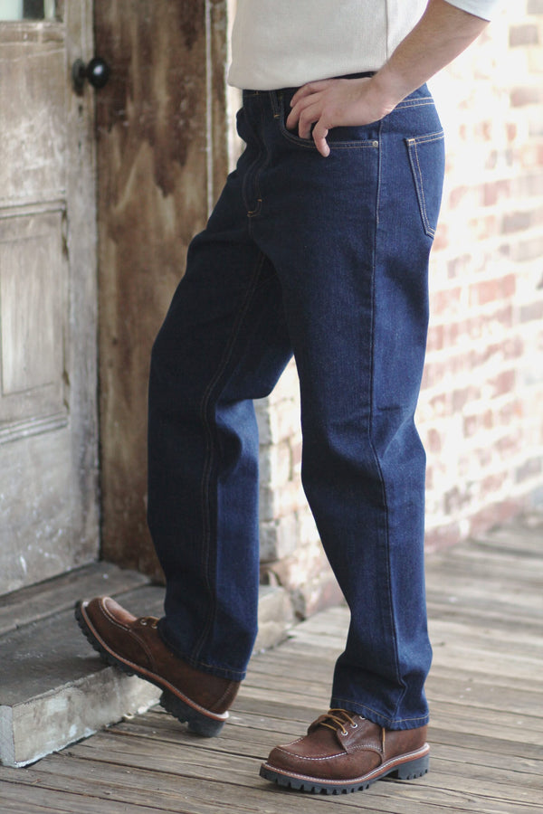Gusset Regular Fit Jean - Industrial Blue