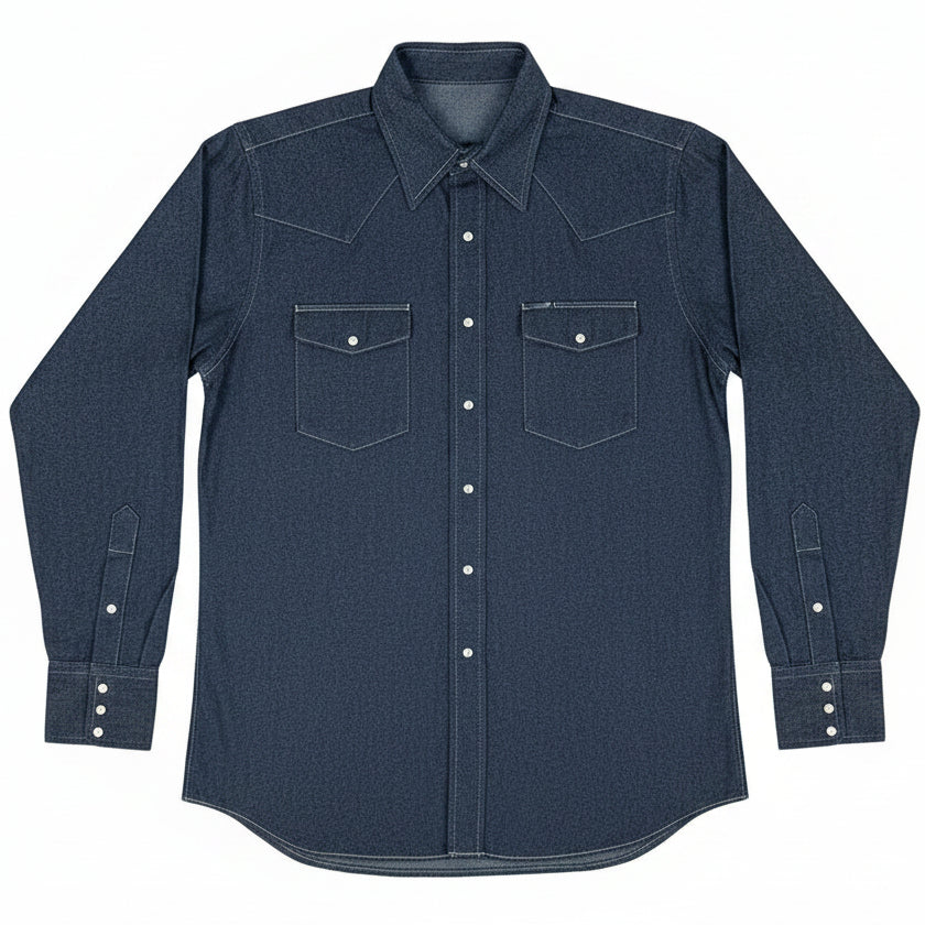 Heavyweight Denim Work Shirt - Made in USA
