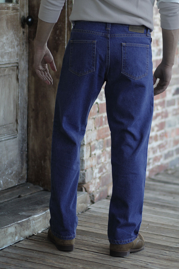 Gusset Regular Fit Jean - Stonewash