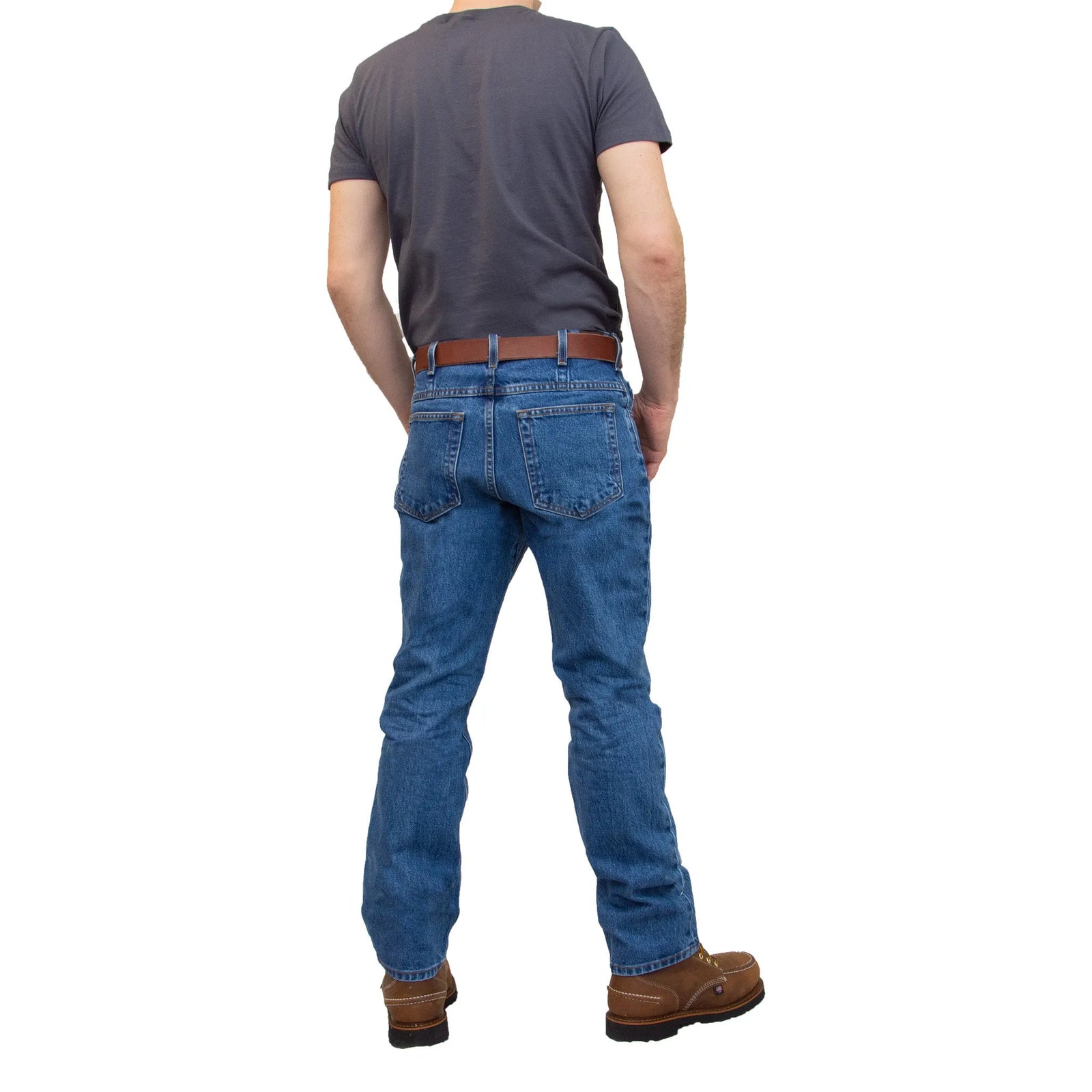 AA101L - Men's Original Jean - Medium Stonewash - Made in USA All American Clothing Co.