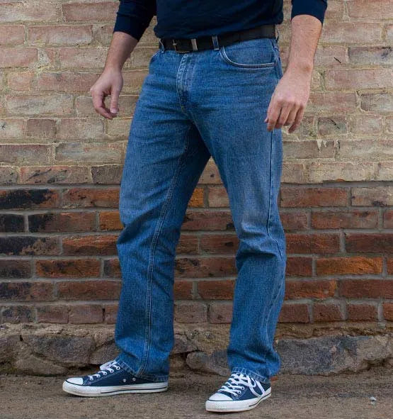 AA101L - Men's Original Jean - Medium Stonewash - Made in USA All American Clothing Co.