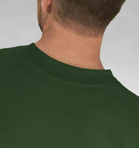 Heavyweight 100% Cotton T-Shirts with Pocket - Made in USA Bayside